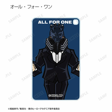 main photo of TV Anime My Hero Academia Trading Chibi Square Acrylic Keychain ver.A: All For One