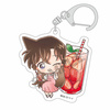 photo of Detective Conan Trading Acrylic Keychain / CharaPeko Drink Ver: Ran Mouri