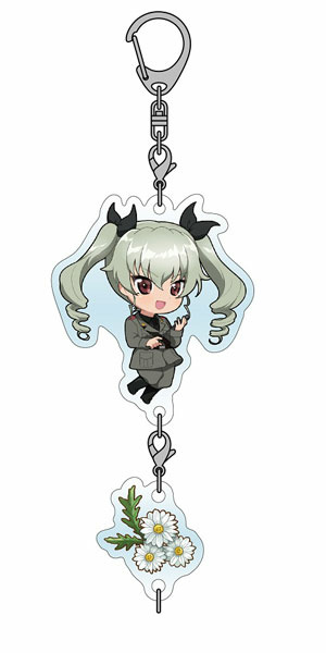main photo of Girls und Panzer das Finale Connecting Acrylic Keychain: Anchovy