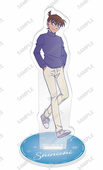 main photo of Detective Conan Acrylic Stand -Emo Neon-: Shinichi