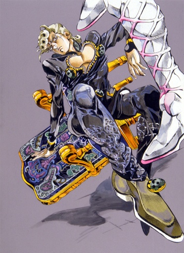 Jojo no Kimyou na Bouken Ougon no Kaze SD Figure Serie 01: Giorno