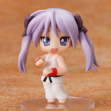 main photo of Nendoroid Petite Lucky Star x Street Fighter Set: Hiiragi Kagami