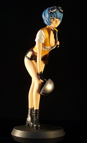 main photo of EX Motor Riders Figure Rei Ayanami