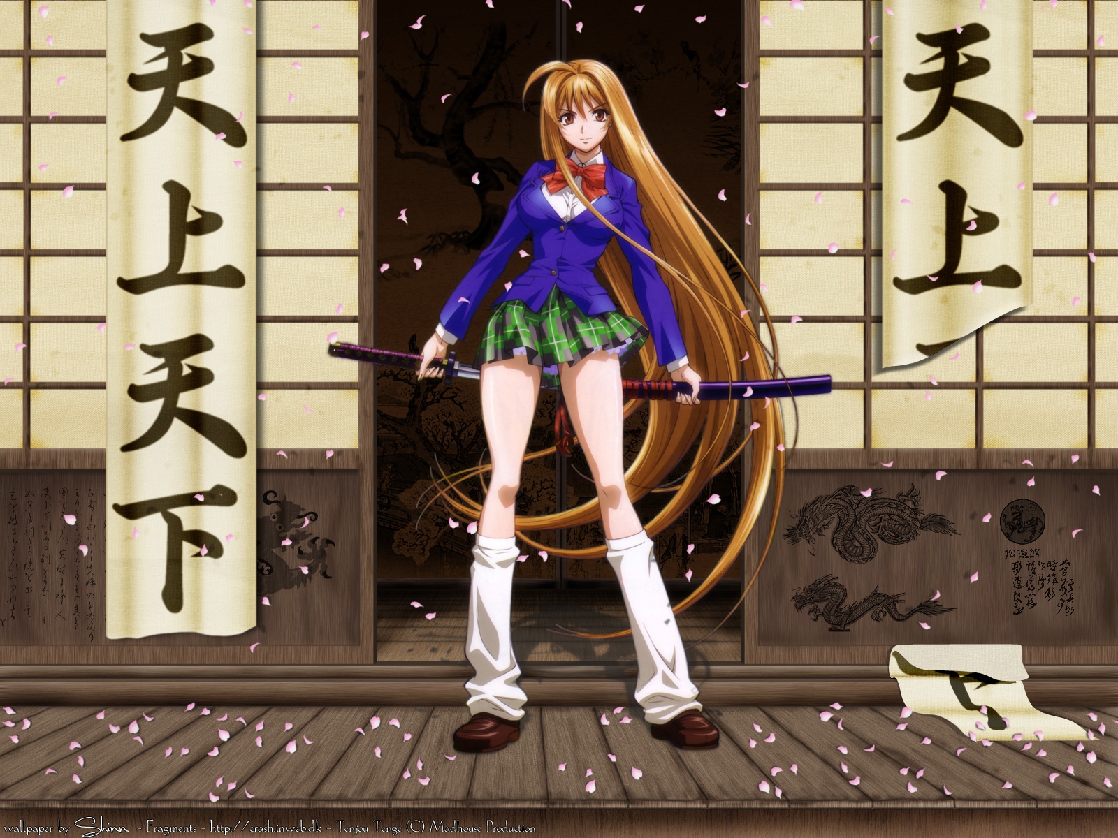 Tenjou Tenge Figure Series Part 2: Maya Natsume Uniform Ver. - My