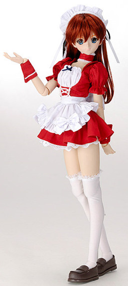 main photo of Dollfie Dream Soryu Asuka Langley Maid Dress Ver.