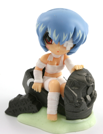 main photo of Evangelion Horror Summer Mini Display Figure: Ayanami Rei