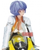 photo of Rei Ayanami with Motorcycle