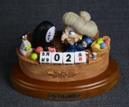 main photo of Kaonashi, Zeniiba & Bou Nezumi Eternal Calendar