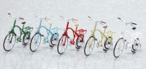 photo of ex:ride: ride.002 - Classic Bicycle: Metallic Green
