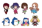 photo of Nendoroid Plus Trading Rubber Straps Mawaru Penguindrum: Penguin 1