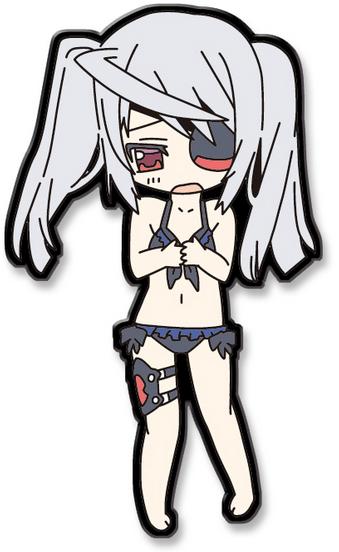 main photo of IS (Infinite Stratos) Trading Rubber Strap: Laura Bodewig Swimsuit Ver.