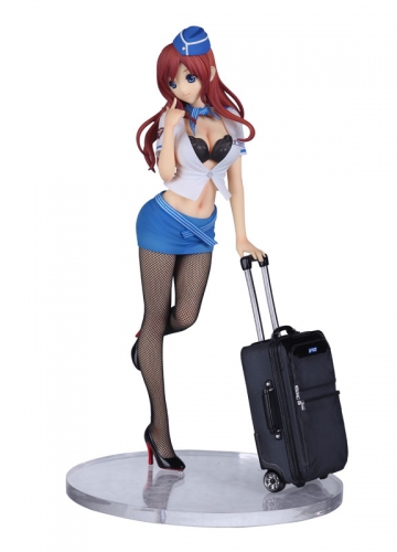 main photo of Twilight Figure: Cabin Attendant Yoko Blue Airline Ver.