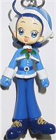 main photo of Ojamajo Doremi DOKKAAN! Christmas Keychain: Seno Aiko Christmas Witch Uniform Ver. 