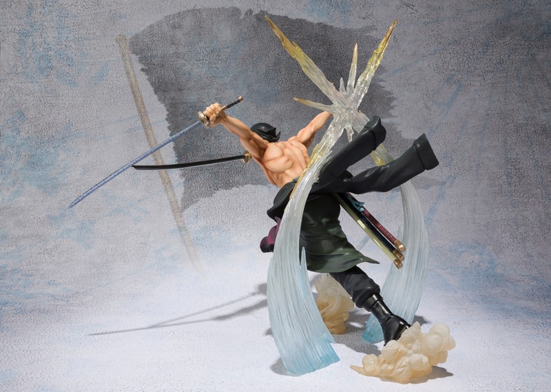 Figuarts ZERO Roronoa Zoro Battle ver. Rengoku Oni Giri - My Anime Shelf