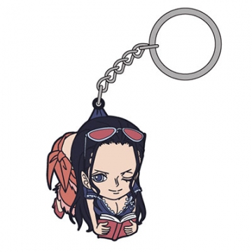 main photo of One Piece Tsumamare Pinched Keychain: Nico Robin