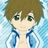 Pic-Lil! Free! Trading Strap: Tachibana Makoto Swimsuit ver.