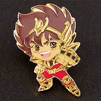 main photo of Saint Seiya Pins Collection Vol.1: Pegasus Seiya Rare Gold Ver.