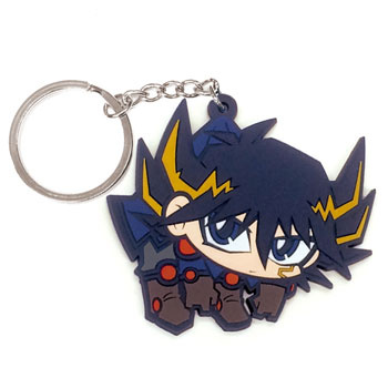 main photo of Yu-Gi-Oh! 5D's Tsumamare Pinched Keychain: Yusei Fudou