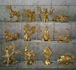 photo of Saint Cloth Myth APPENDIX Gold Cloth Object Set: Leo Cloth Object