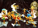 photo of 12 Gold Saints Resin Figure: Cancer Deathmask