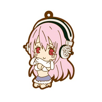 main photo of SoniAni Rubber Strap Collection: Super Sonico Undressing ver.