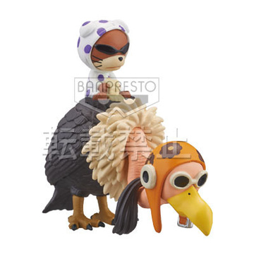 main photo of One Piece World Collectable Figure ~Zoo~ vol.3: The Unluckies Miss Friday & Mr. 13