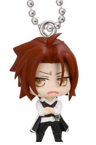 main photo of Deformed Mini Hakuouki Chibi Chara Mascot Strap: Harada Sanosuke