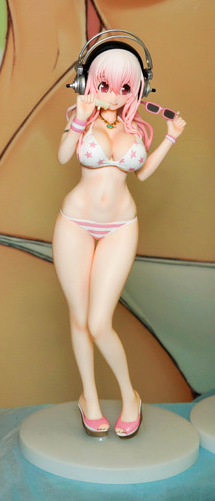 main photo of Premium Prize Sonico Summer Beach Strawberry macaron Swimsuit Ver.