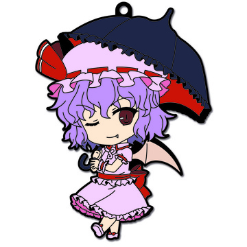 main photo of Nendoroid Plus Touhou Project Trading Rubber Strap: Remilia Scarlet ver.2