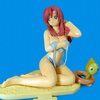 photo of Please! Teacher One Coin Figure Series: Mizuho Kazami White Swimsuit Ver. & Marie