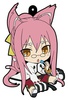 photo of BlazBlue Petanko Trading Rubber Strap: Kokonoe