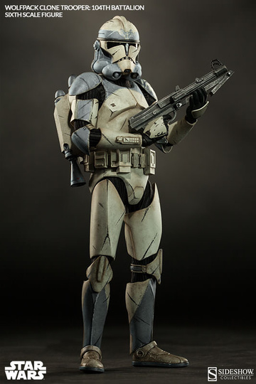 main photo of Sixth Scale Figure Wolfpack Clone Trooper 104th Battalion