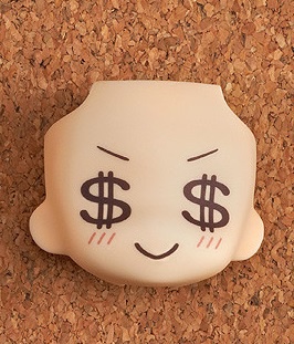main photo of Nendoroid More Face Swap: Moneybags Face