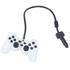 Playstation Controller Type Earphone Jack Mascot: Ceramic White