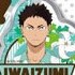 Haikyuu!! Metal Charm Collection: Hajime Iwaizumi