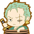 One Piece Rubber Strap Collection Barrel Colle vol.1 ~Taru shinsei-hen~: Roronoa Zoro