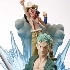 Assembled Vignette One Piece For the New World: Roronoa Zoro and Usopp