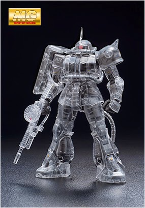 main photo of MG MS-06S Char's Custom Zaku II Ver. 2.0 Mechanical Clear Ver.