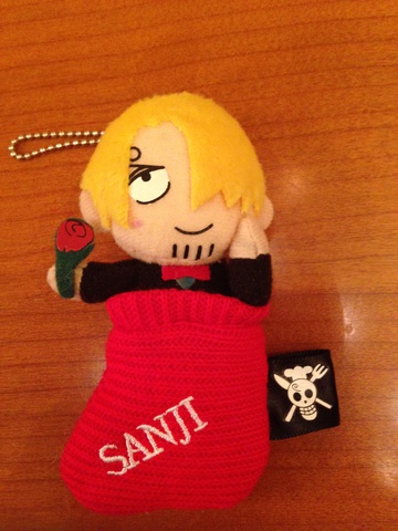 main photo of One Piece Ichiban Kuji Christmas Plush: Sanji