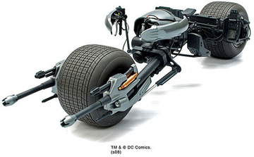 main photo of Movie Masterpiece Dark Knight Vehicle Batpod