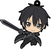 photo of De Cute! Sword Art Online Trading Rubber Strap: Kirito