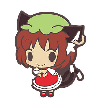 main photo of Touhou Poppuchi Rubber Collection: Chen