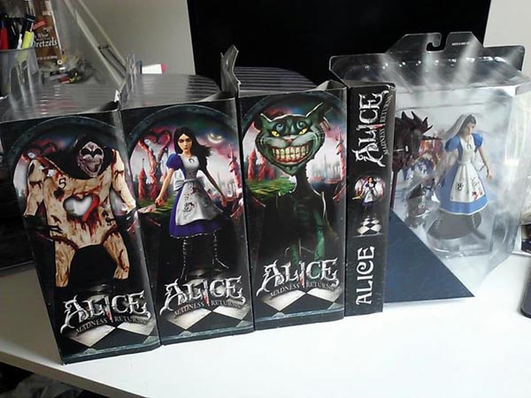 Alice: Madness Returns Action Figures