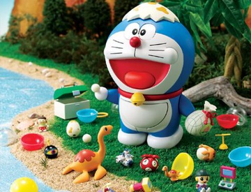 main photo of Chogokin Doraemon Nobita's Dinosaur 2006 Set