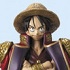 One Piece High Spec Coloring Figure Vol.4: Monkey D. Luffy Red Coat Ver.