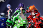 photo of Gathering Asuka with Motorcycle