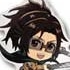 Ichiban Kuji Shingeki no Kyojin ~Jiyuu e no Shingeki~: Hanji Zoe Acrylic Charm