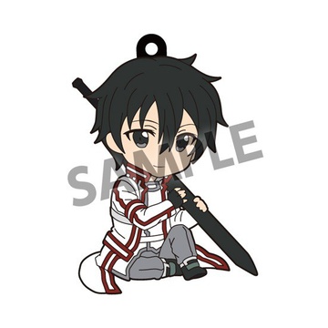 main photo of Pic-Lil! Sword Art Online II Trading Rubber Strap Kirito Collection: Knights of the Blood ver. 2