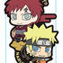 Naruto Rubber Mascot de Two-Man Team dattebayo!: Naruto & Gaara