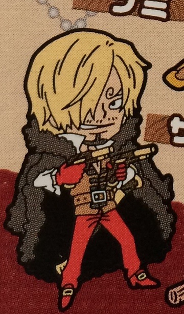 main photo of One Piece Film Z Rubber Strap: Sanji